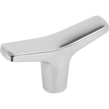 Kipp T-Grip Hygienic Usit D=M08, A=75, 3, B=17, 7, H=41, 2, Stainless Steel 1.4404 Polished K1515.7508